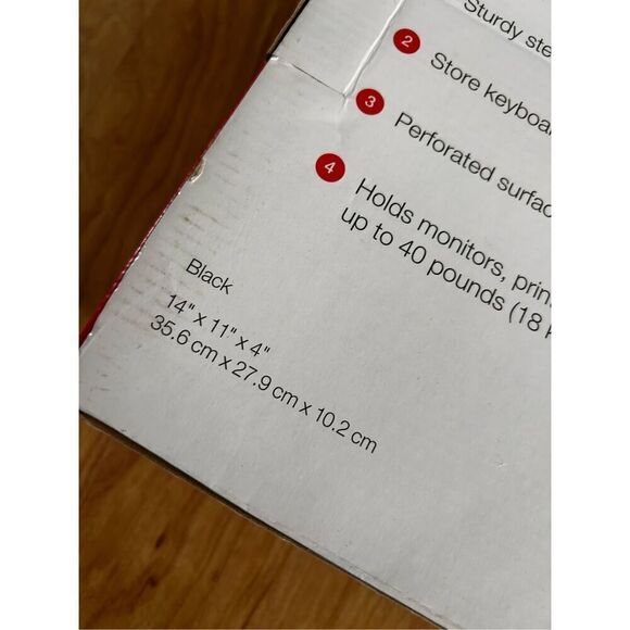 Staples monitor stand up to 21 inches - Picture 3 of 4